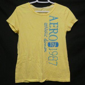 AEROPOSTALE | xl extra large | yellow graphic tee | 100% cotton